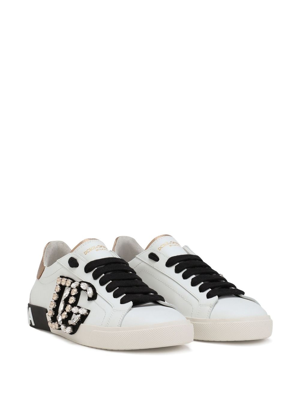 Portofino rhinestone-embellished sneakers - 2