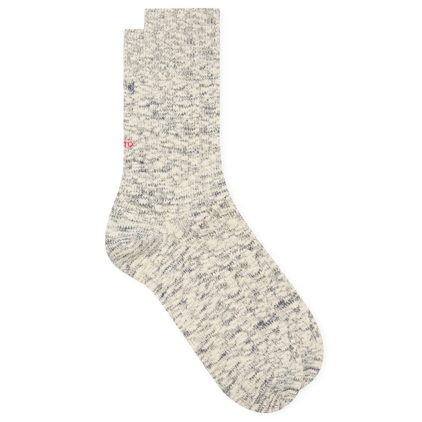 RoToTo Organic Cotton Slub Crew Sock - 1