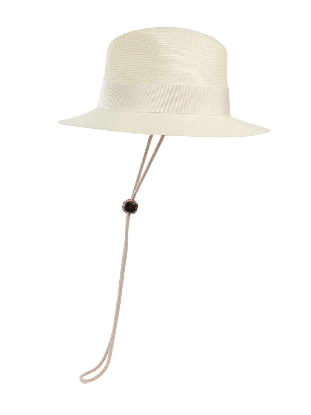 wide-brim raffia sun hat - 2