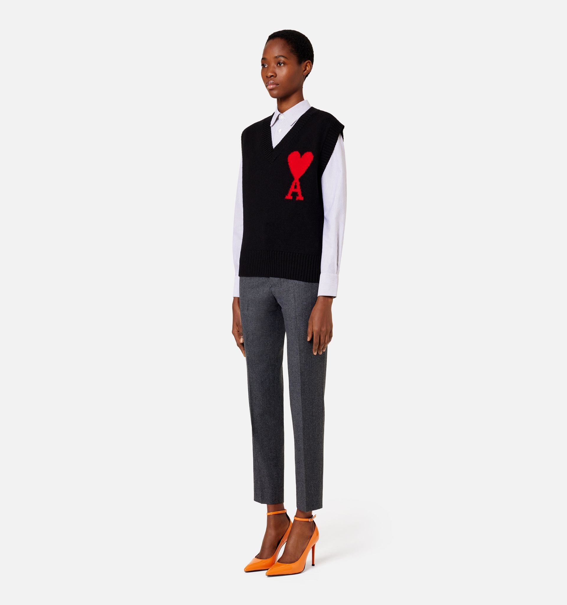 Ami De Coeur Sleeveless Sweater - 4