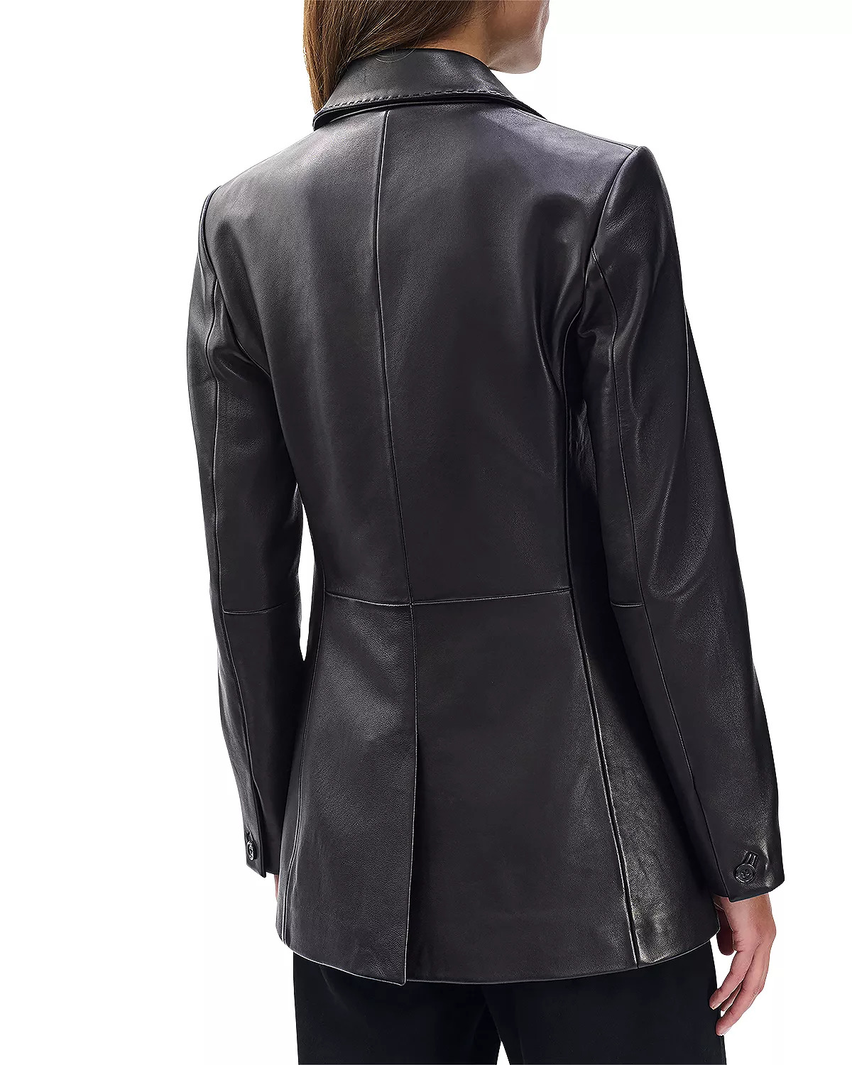Ash Leather Blazer - 3