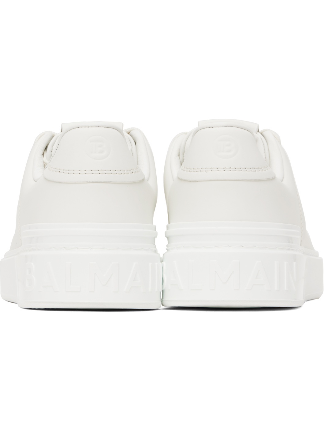 White B-Court Sneakers - 2