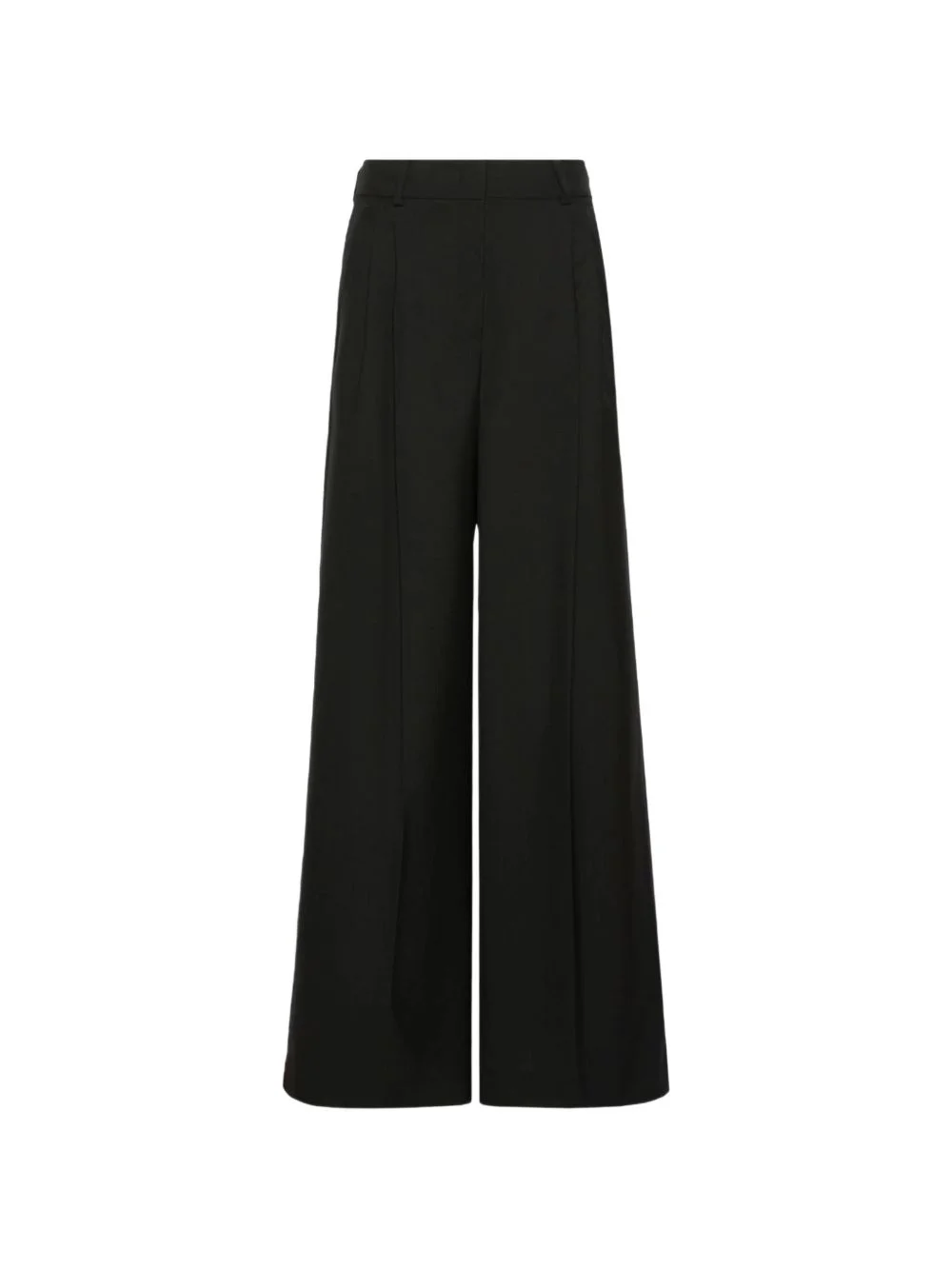 pleat-detail trousers - 1