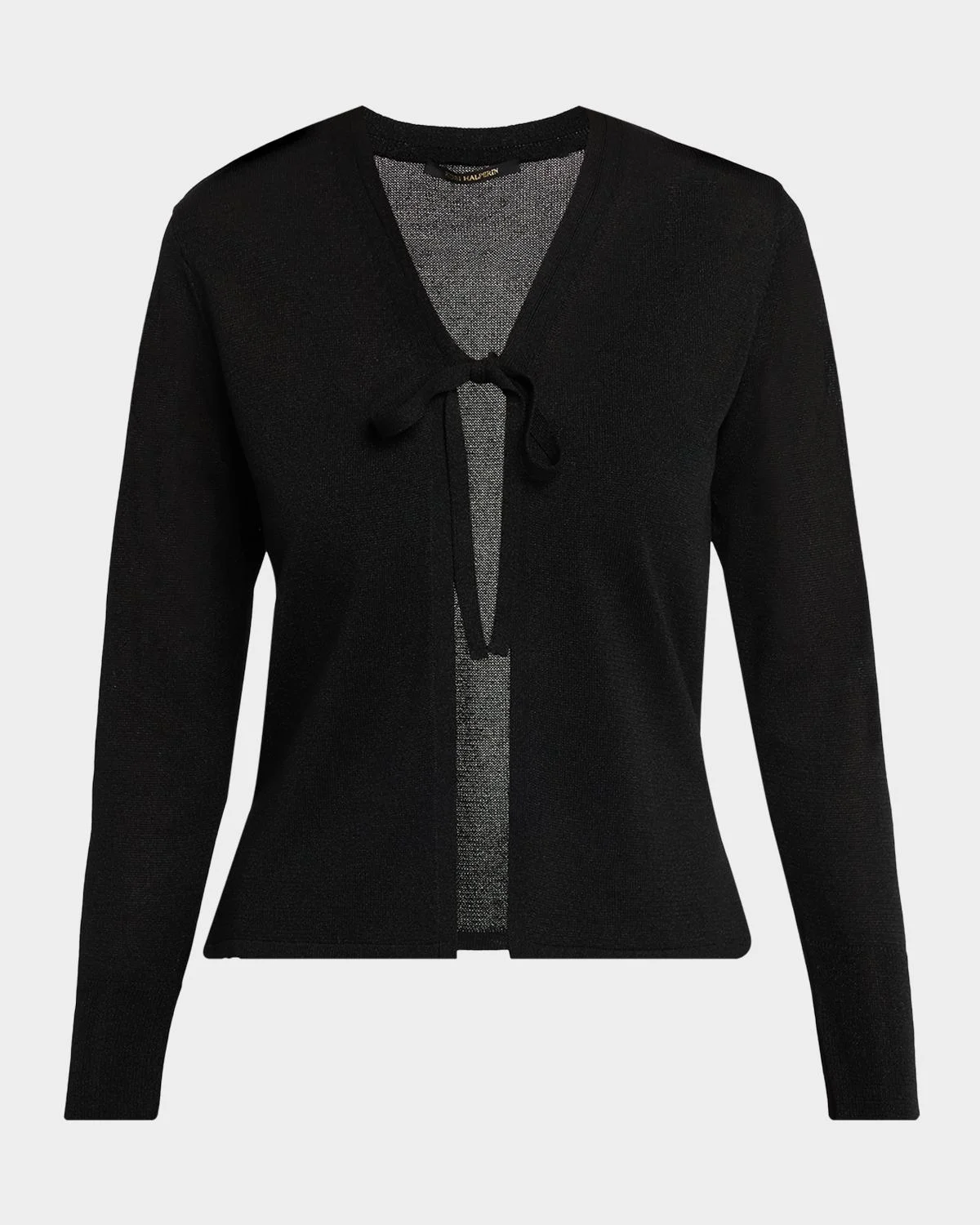 Arden Tie-Front Knit Sweater - 1