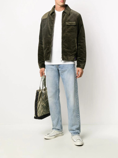 Golden Goose quilted lining corduroy jacket outlook