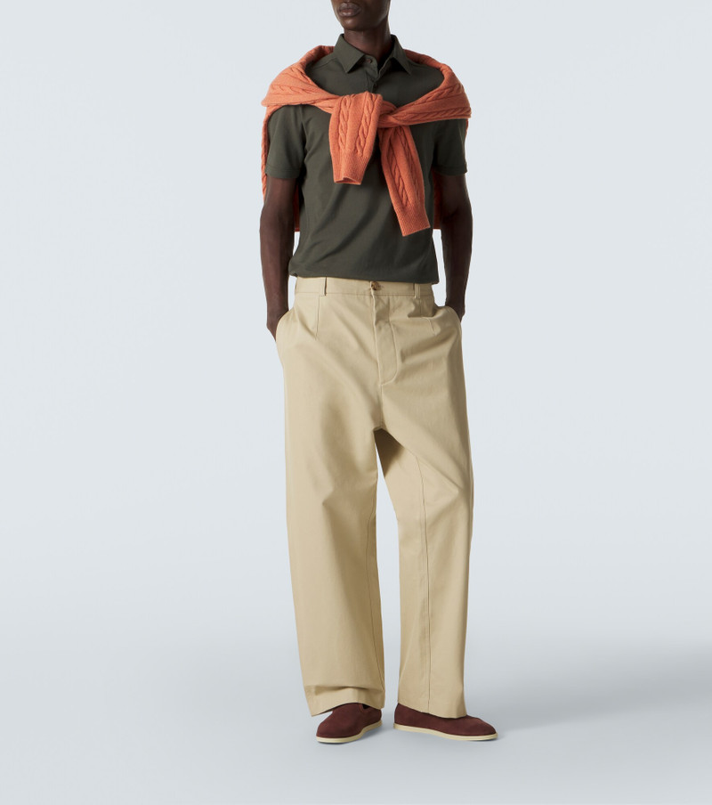 Loro Piana Venice Walk suede slip-on shoes outlook