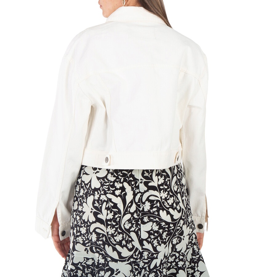 Coach Cropped Denim Jacket - 4