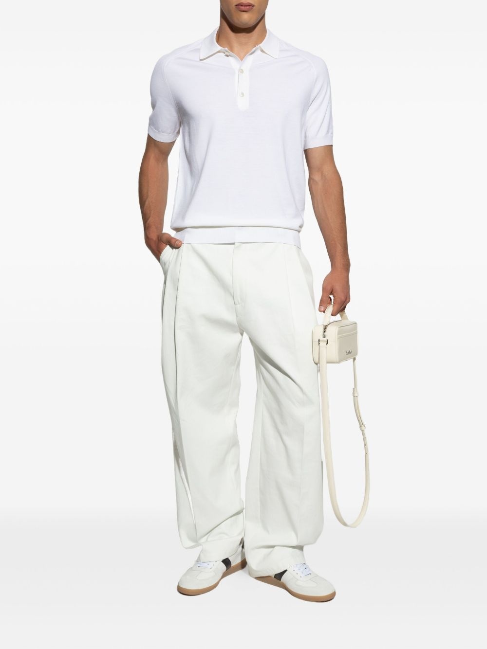 short-sleeved polo shirt - 2