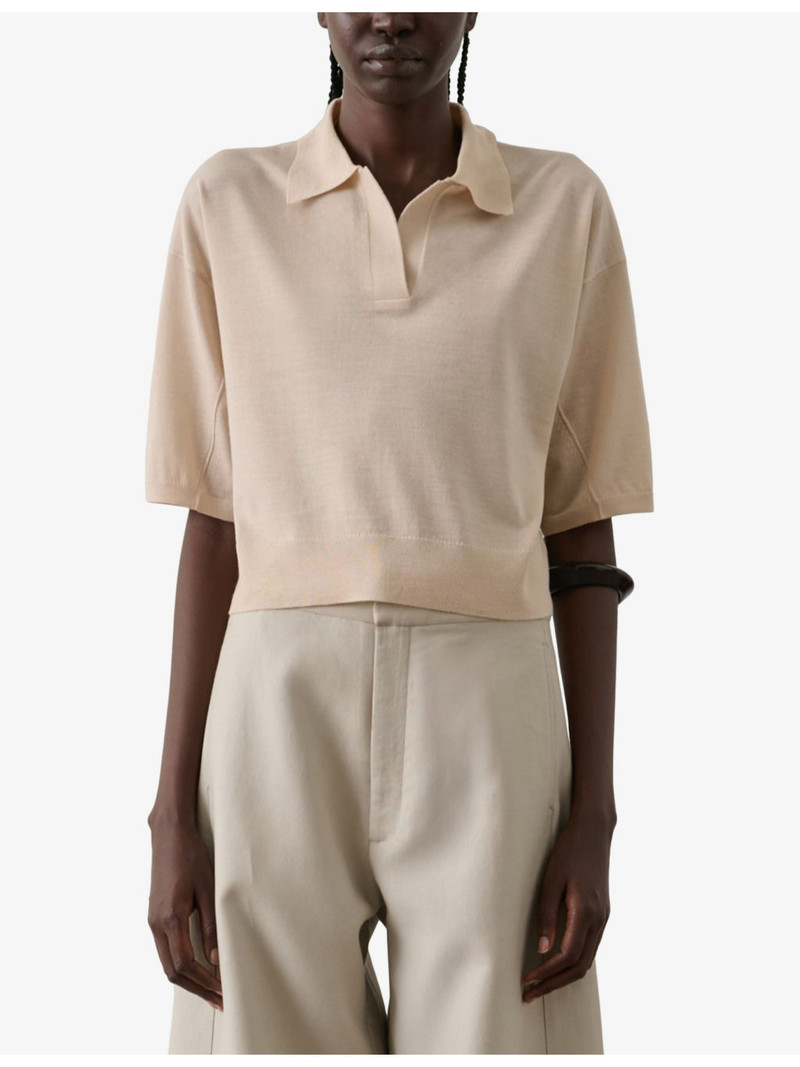 Elton Polo-Collar Merino-Wool Jumper 3