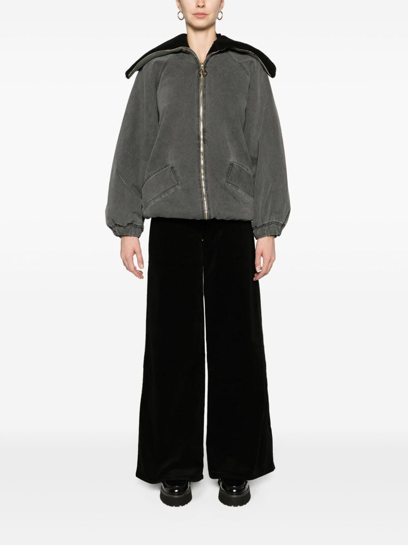 PATOU oversized denim jacket outlook