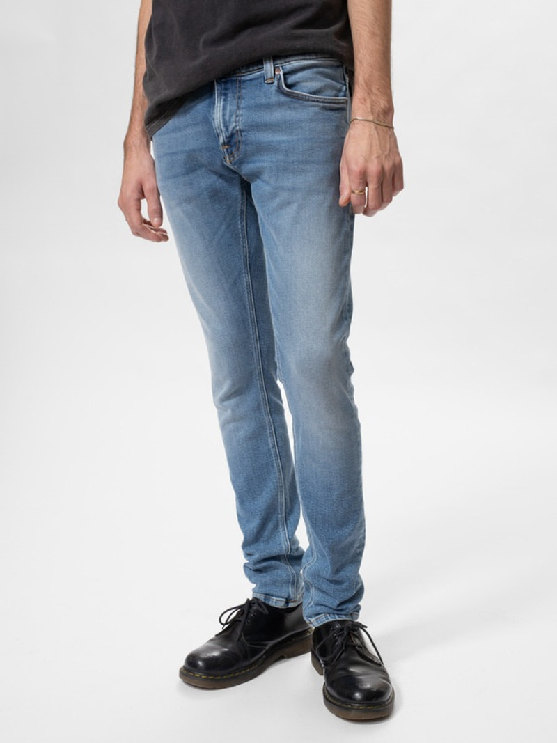 Nudie Jeans Tight Terry Rugged Blues outlook