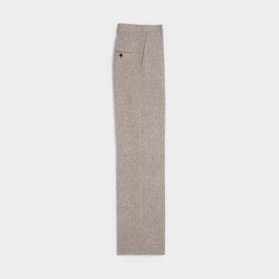 CELINE Tixie pants in milled Wool outlook