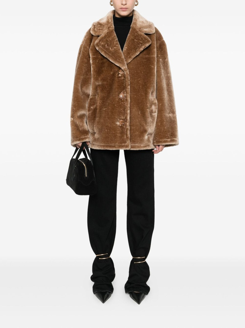 STAND STUDIO notch-lapels coat outlook