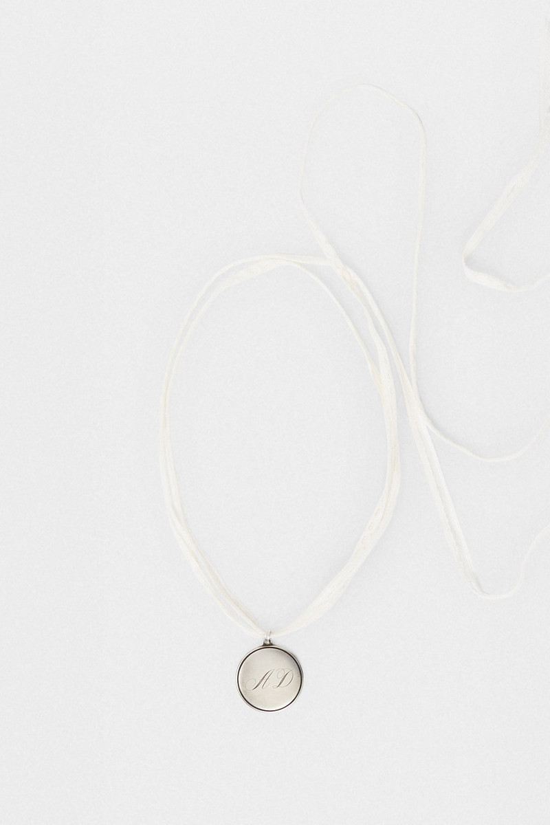 Monogram Pendant Necklace 1