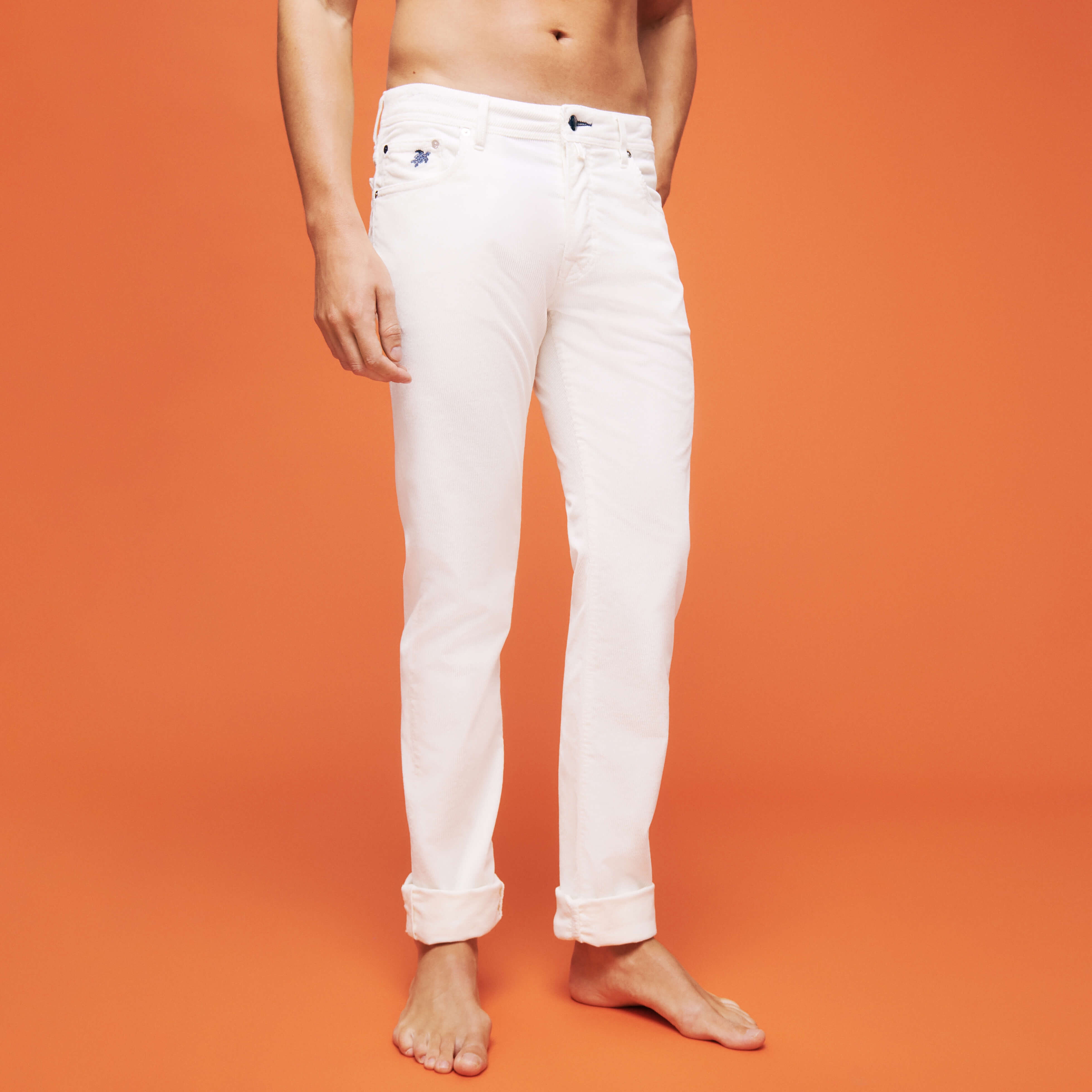 Men 5-pocket Velvet Pants Regular fit - 6