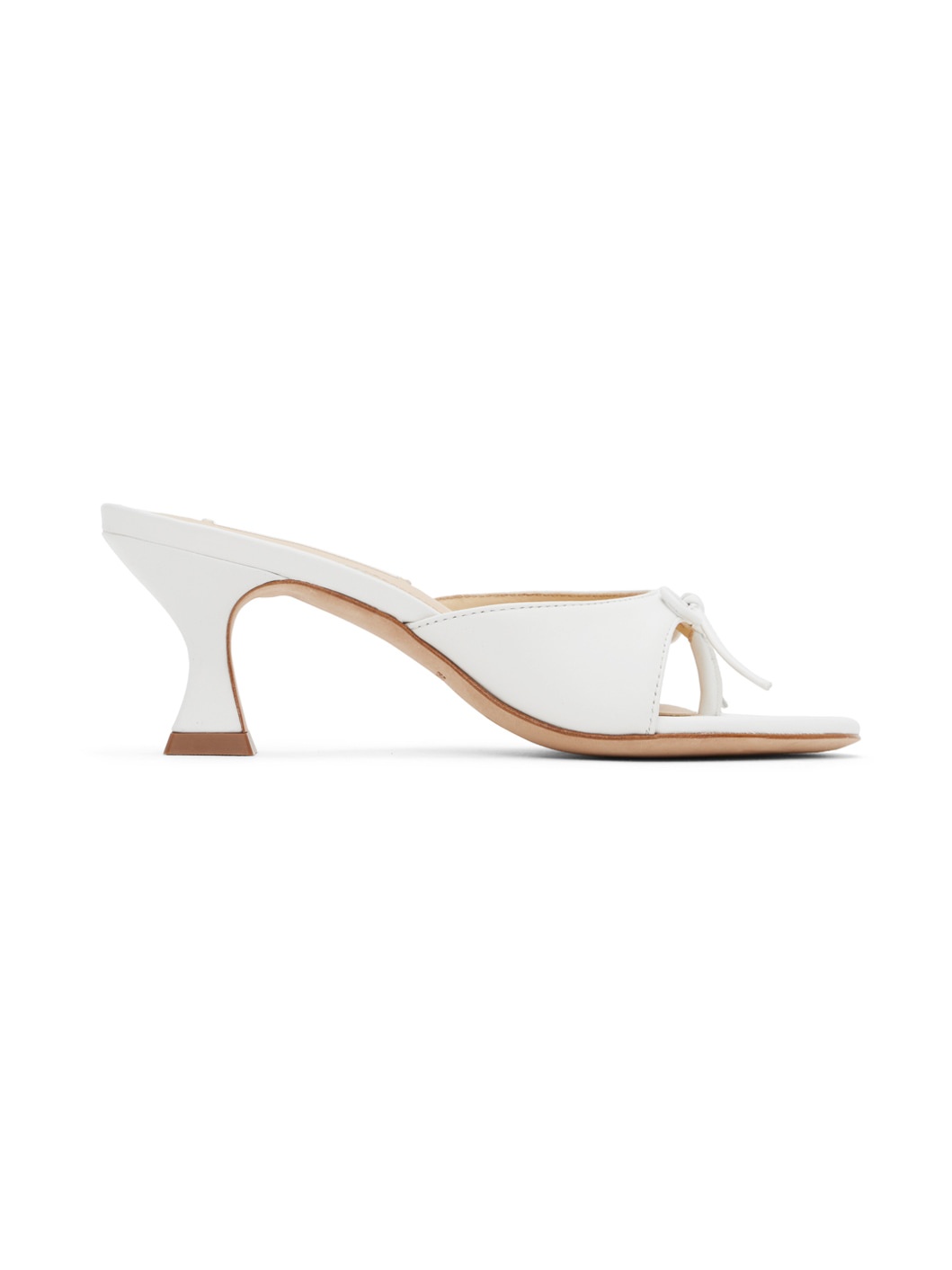 SSENSE Exclusive White Thong 60 Mules - 1