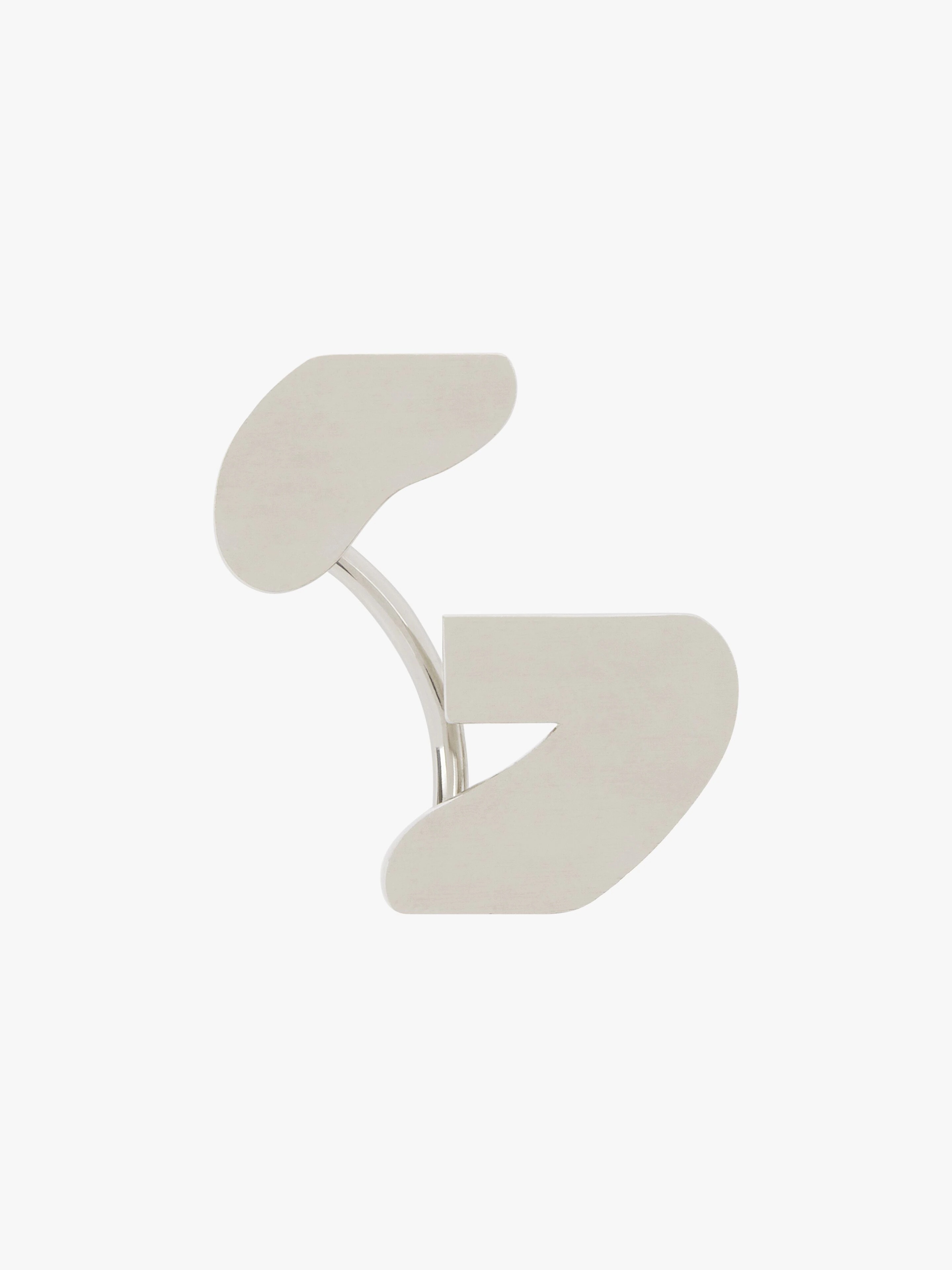 G CHAIN EARRINGS IN METAL - 1