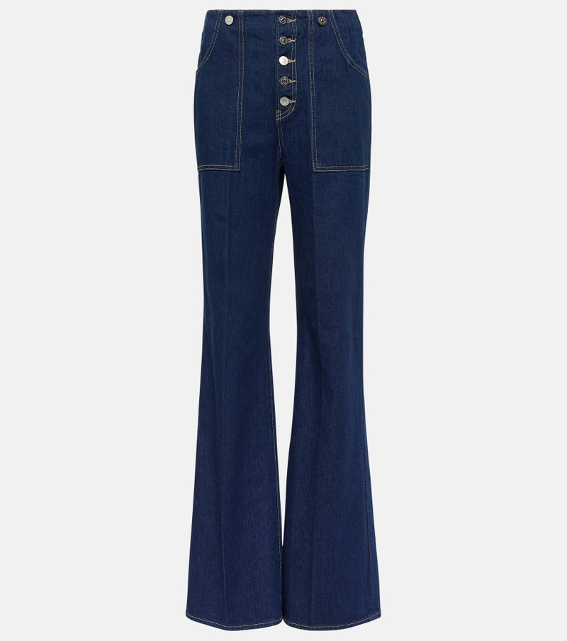 Crosbie high-rise wide-leg jeans 1