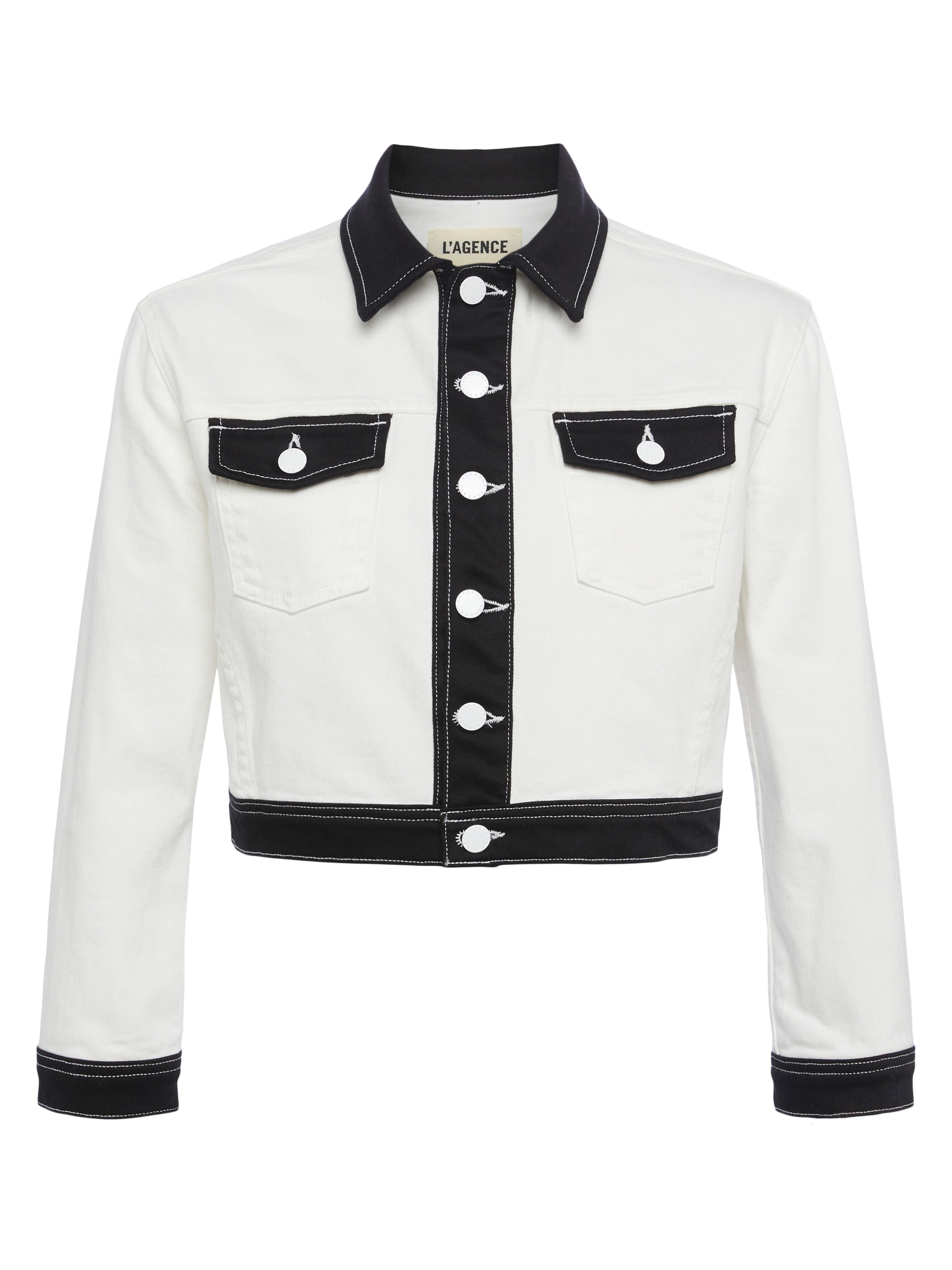 Koda Contrast Denim Jacket - 1