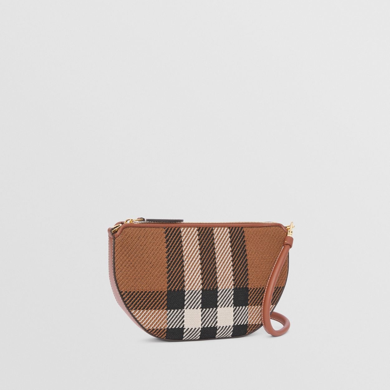 Knitted Check Olympia Pouch - 7