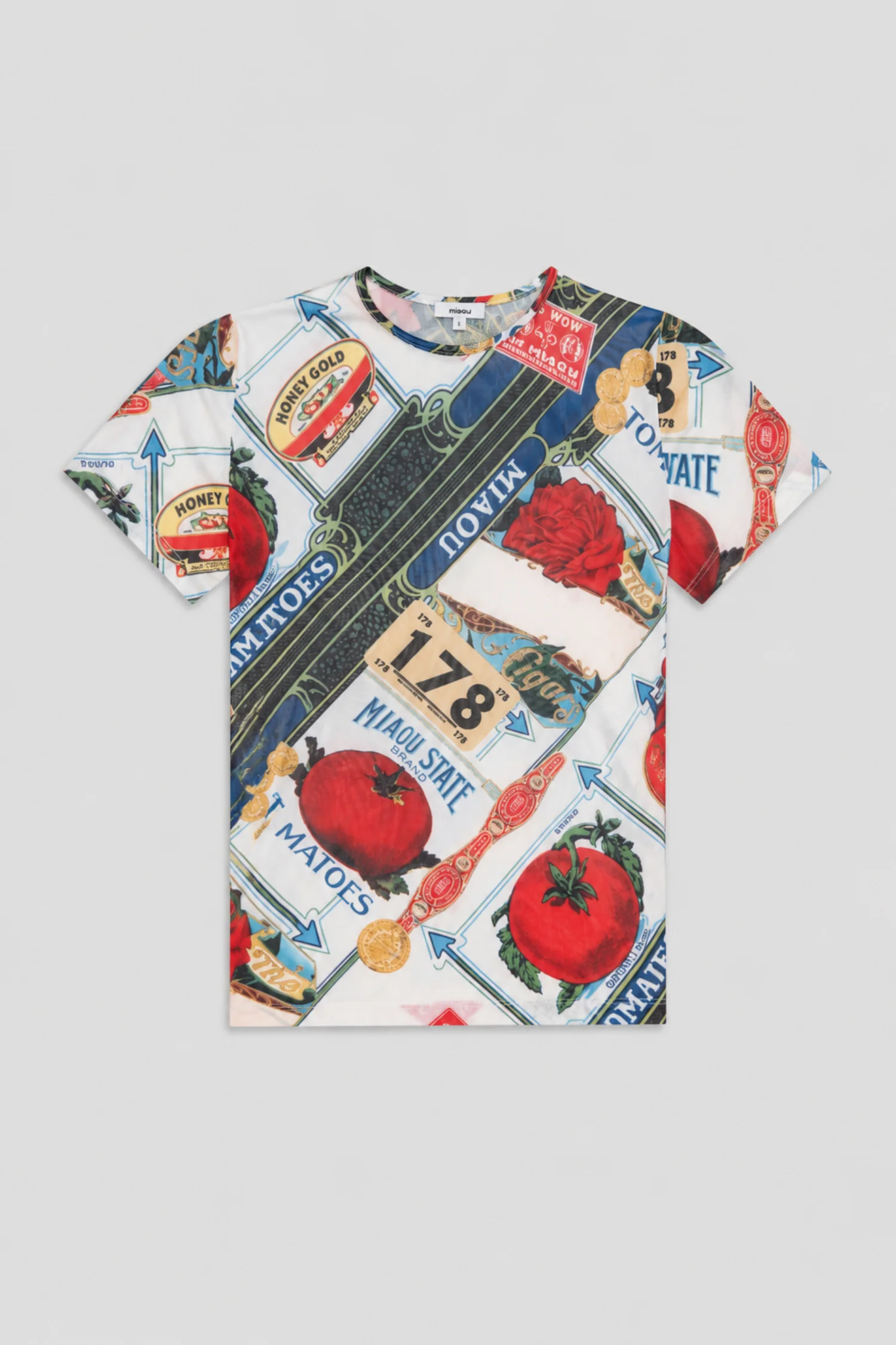 MESH MINI TEE - FIGARO - 1