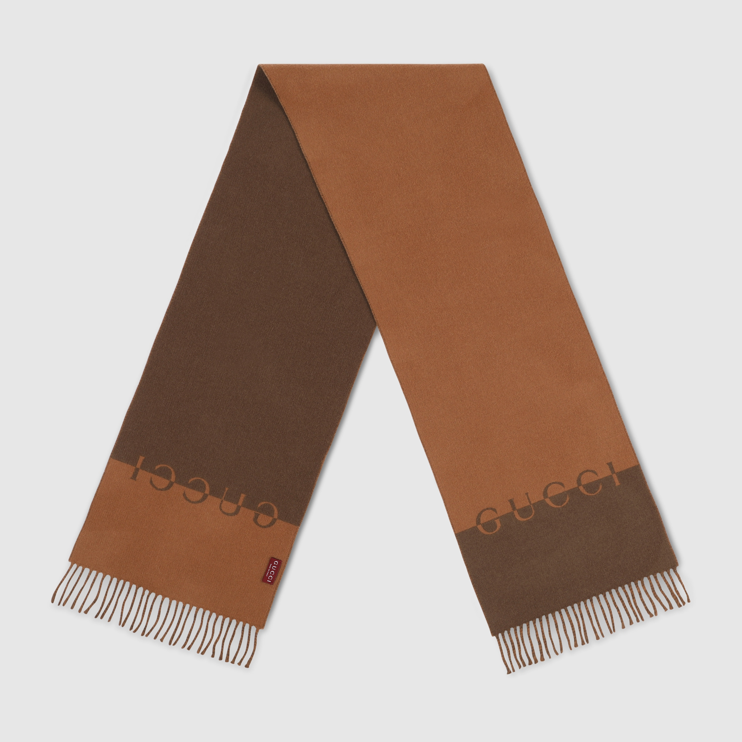 Wool cashmere scarf - 2
