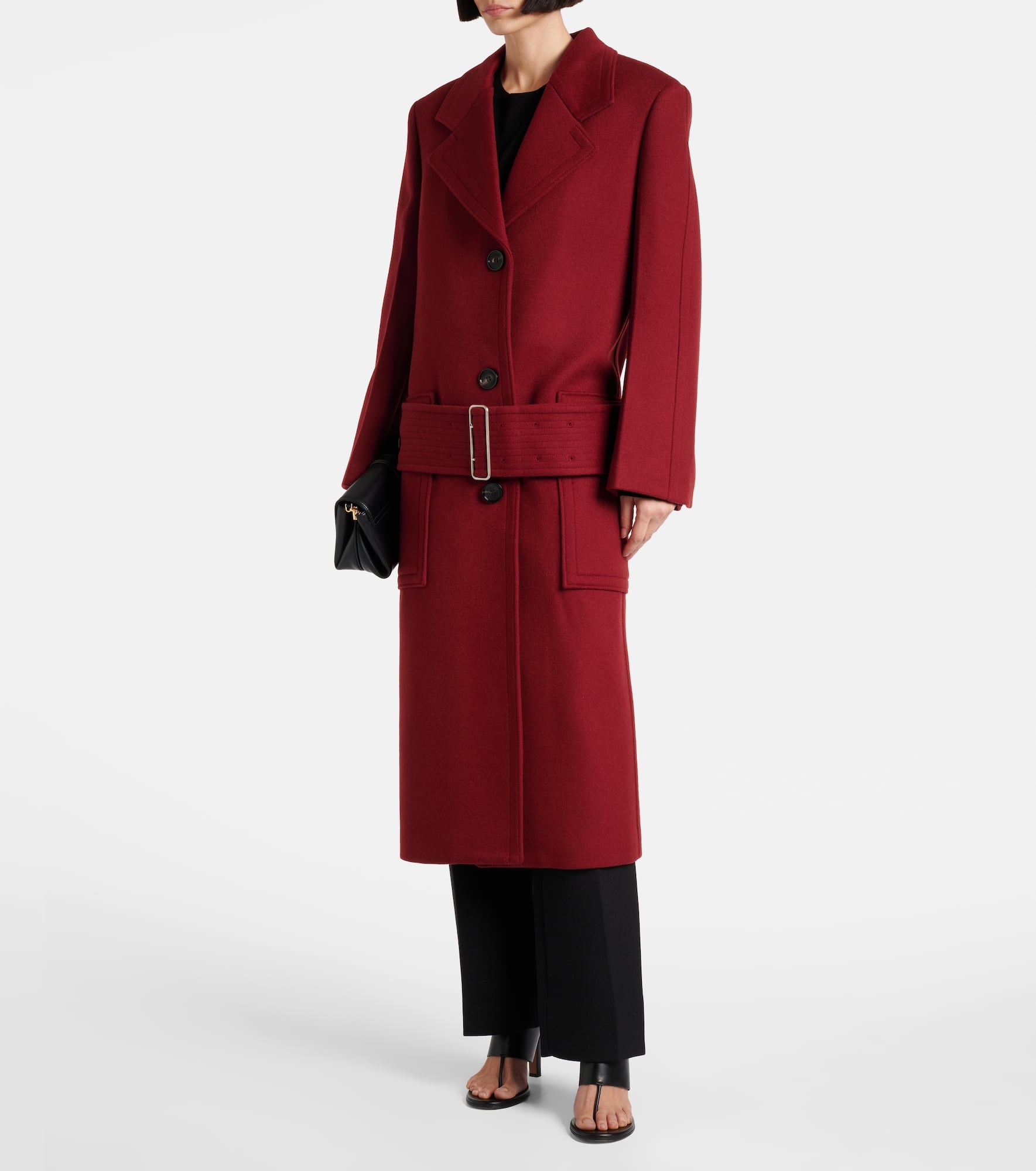Wool and cashmere coat - 2
