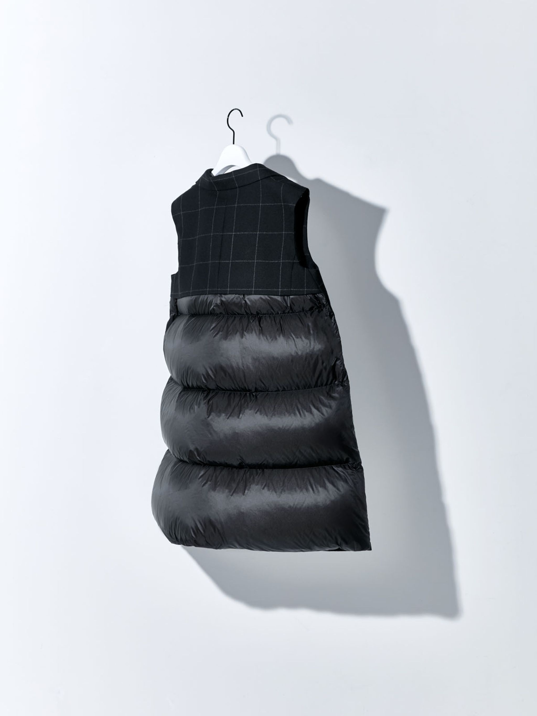 Windowpane Puffer Vest - 5