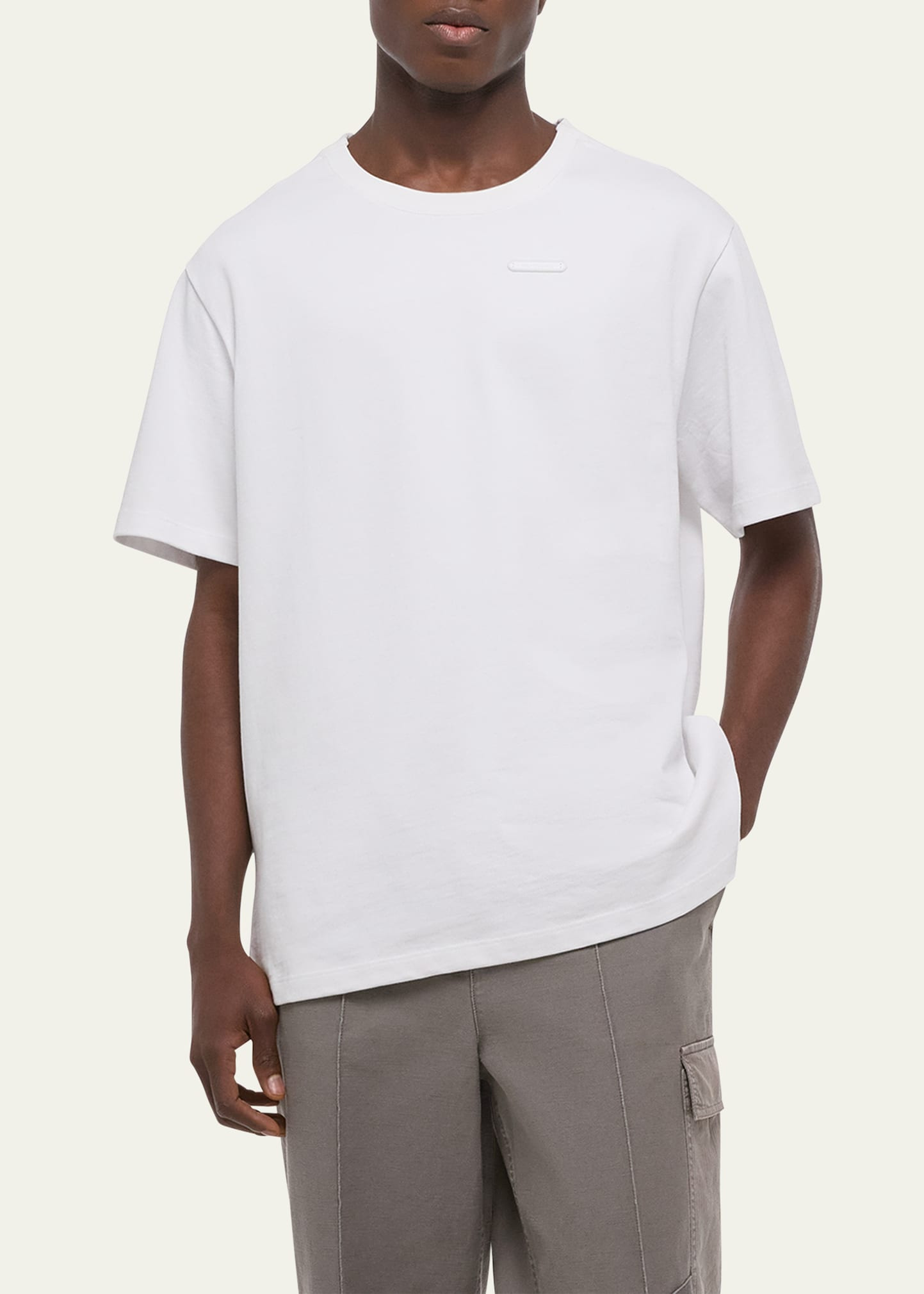 Men's Classic Rib Knit T Shirt - 4