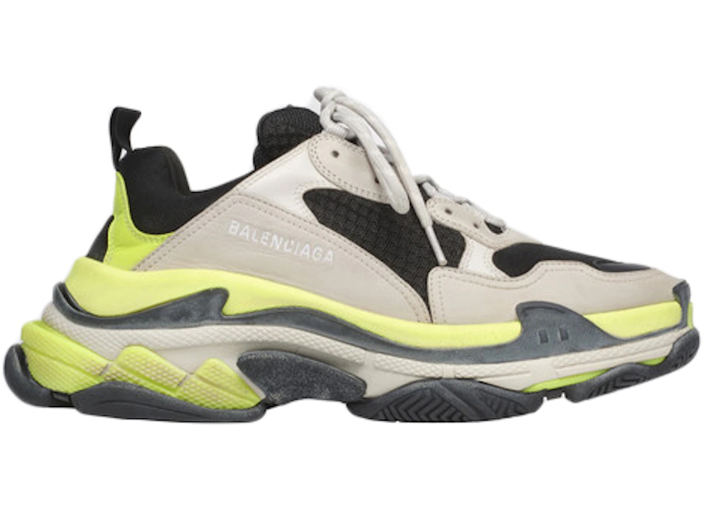 Balenciaga Triple S Yellow Grey - 1