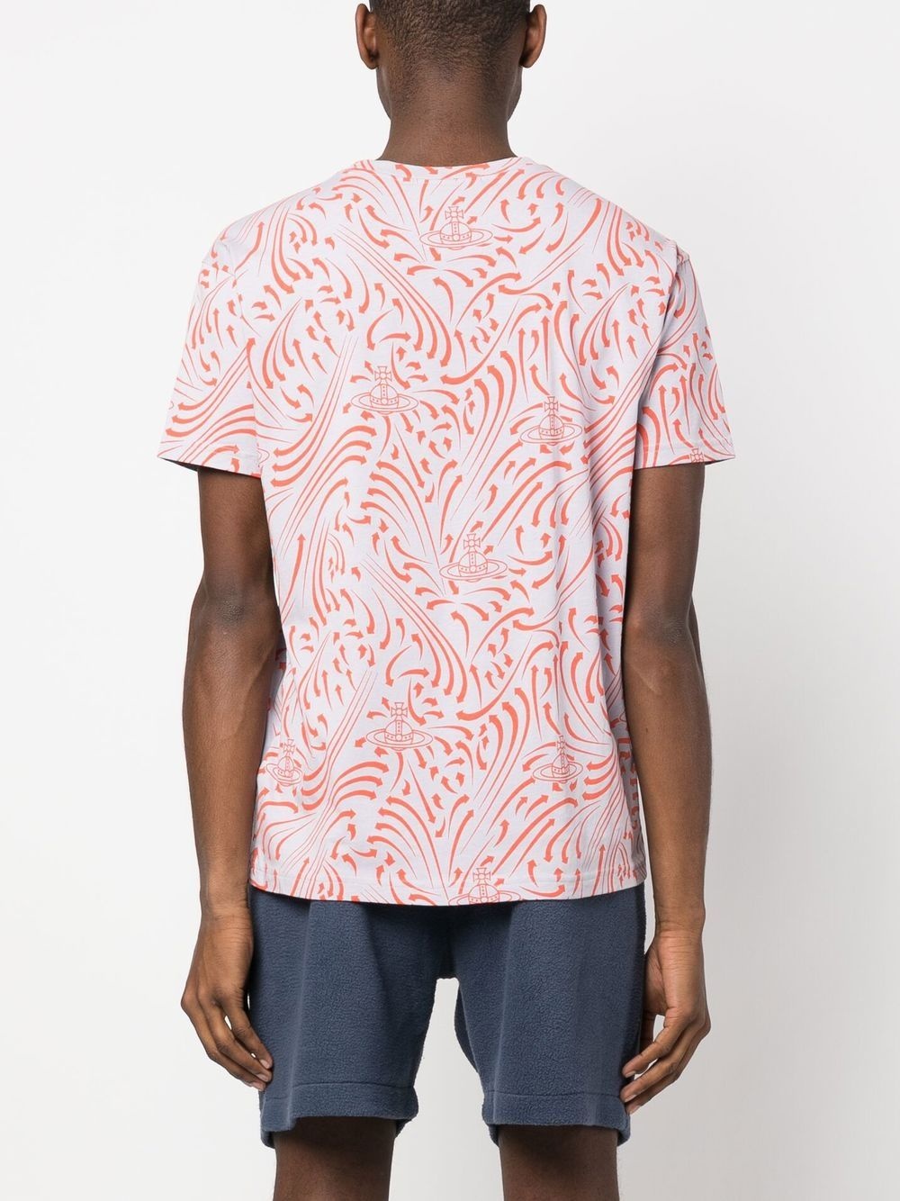 extra-virgin graphic-print logo T-shirt - 4