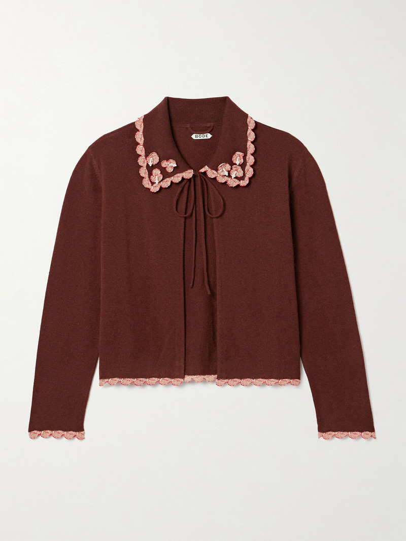Rookie Embellished Wool And Cashmere-blend Cardigan - 1
