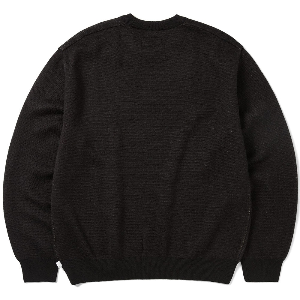 Basketball Hoop Knit Sweater 'Black' - 2