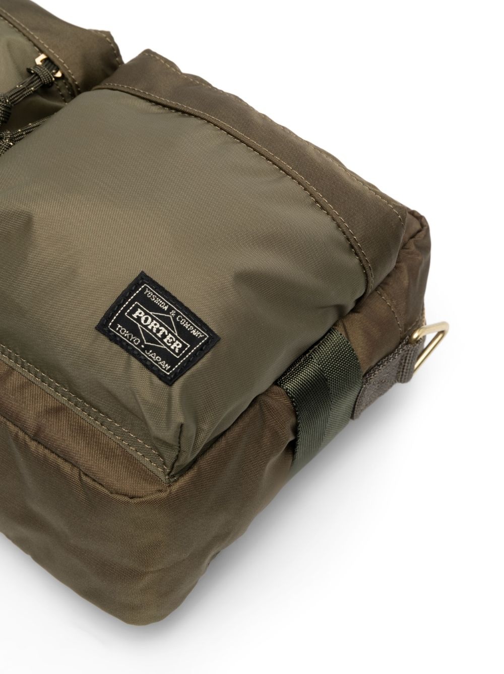 logo-patch messenger bag - 4