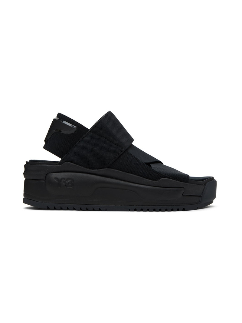 Black Rivalry Sandals - 1