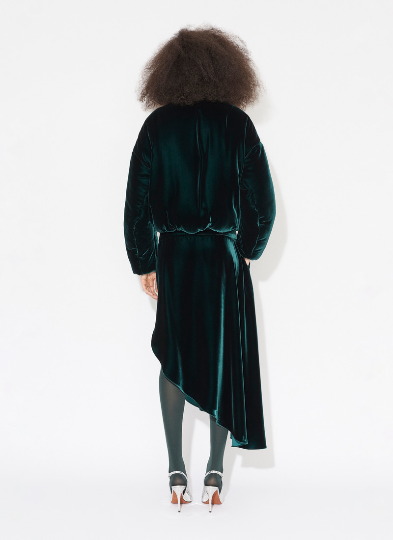 Alaïa VELVET BOMBER JACKET outlook