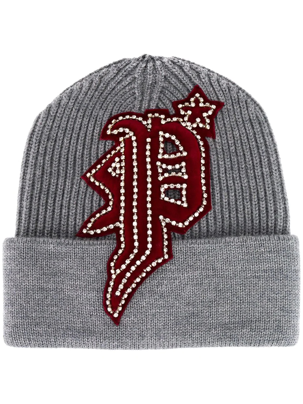 Gothic Plein embellished beanie - 1