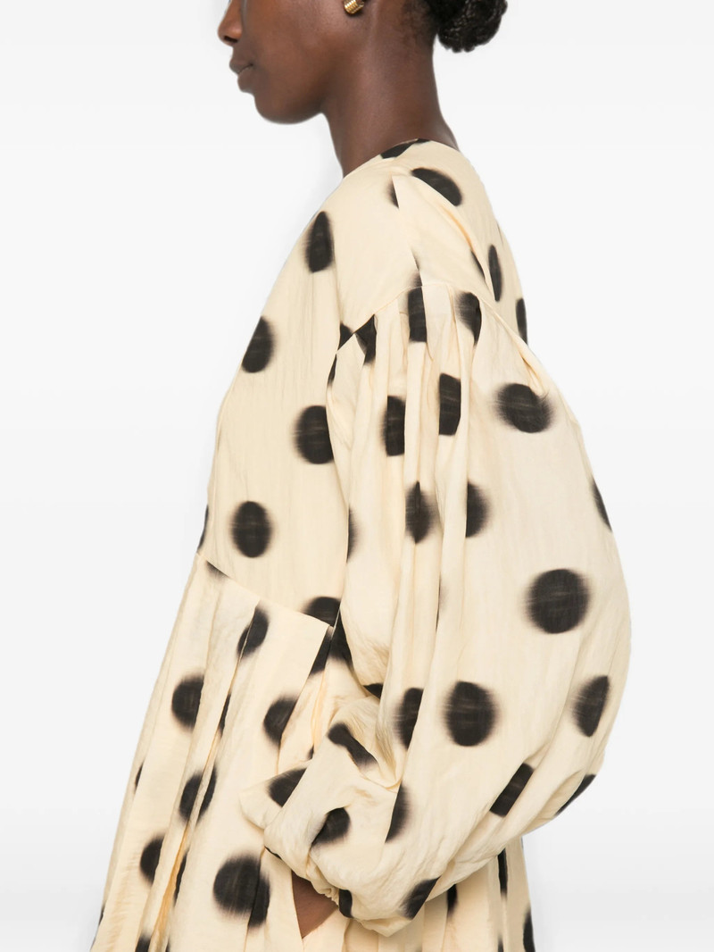 STINE GOYA Stine Goya Polka-dot Balloon-sleeve Dress outlook