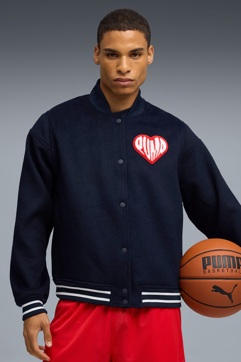 PUMA Sticker Pack Varsity Jacket Men outlook