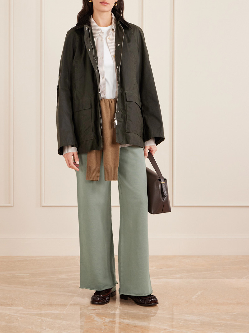 LESET Nando Ribbed Cotton-jersey T-shirt outlook