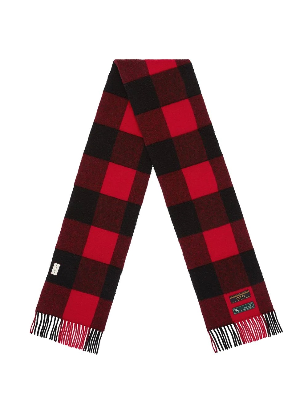 checked scarf - 3