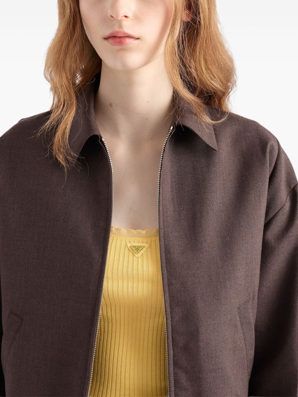 ribbed cotton top - 6