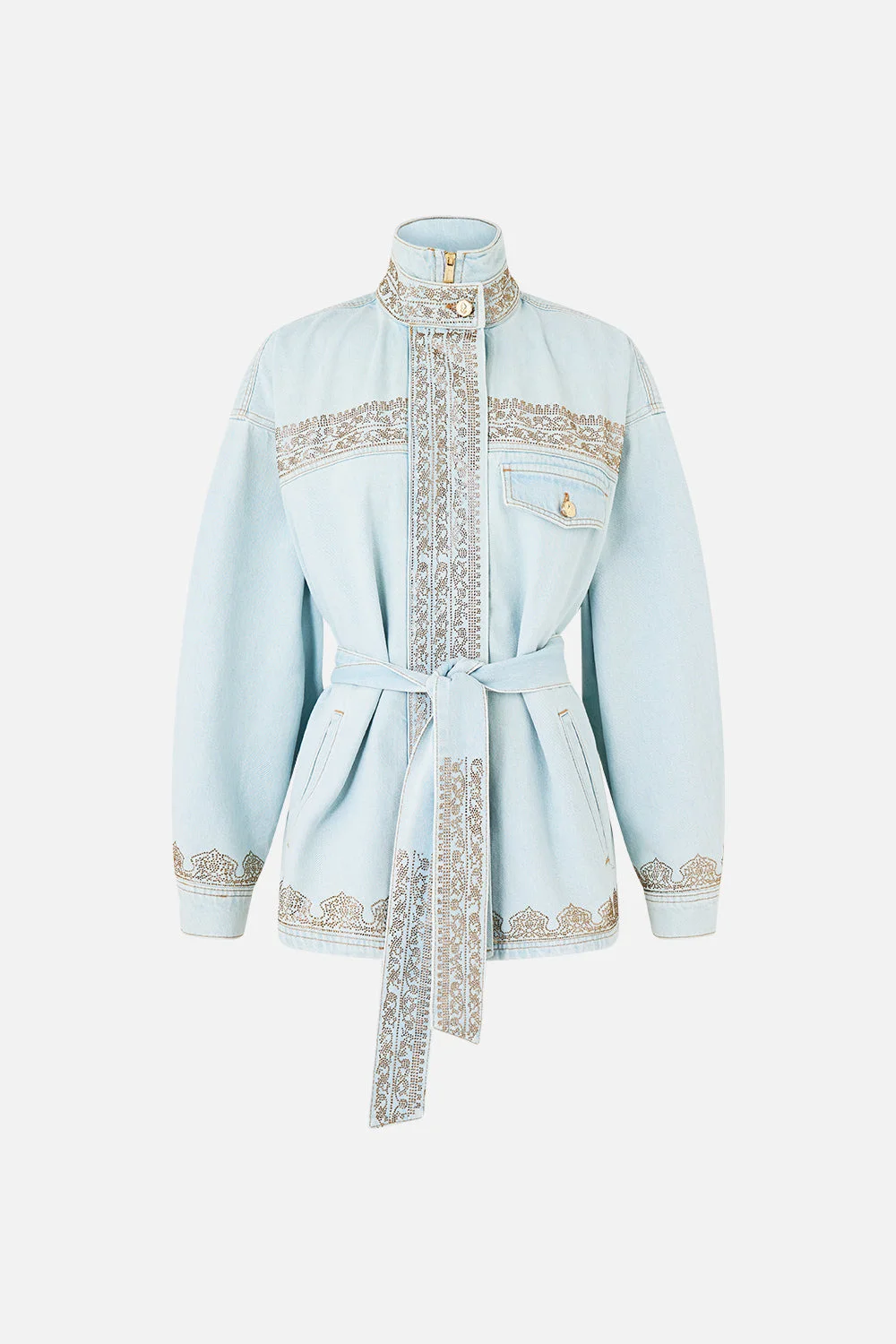 ALIKA ISTANBUL ALCHEMY HIGH NECK JACKET - 1