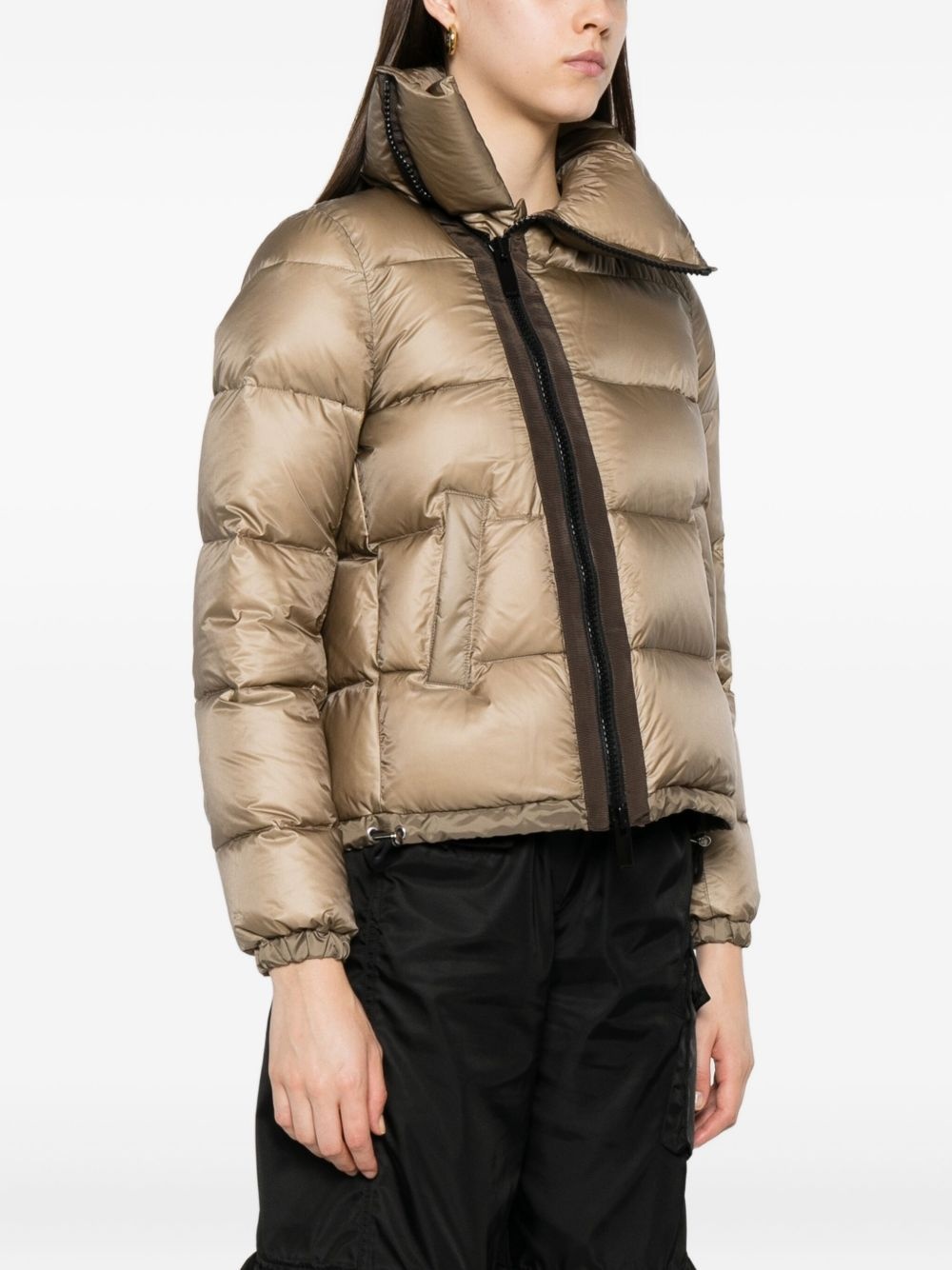 quilted panelled jacket - 3