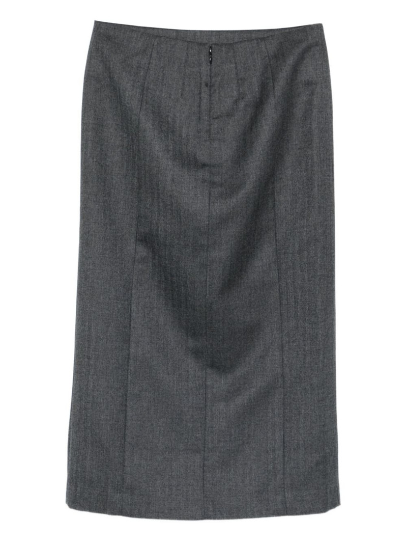 entire studios slit-detail midi skirt outlook