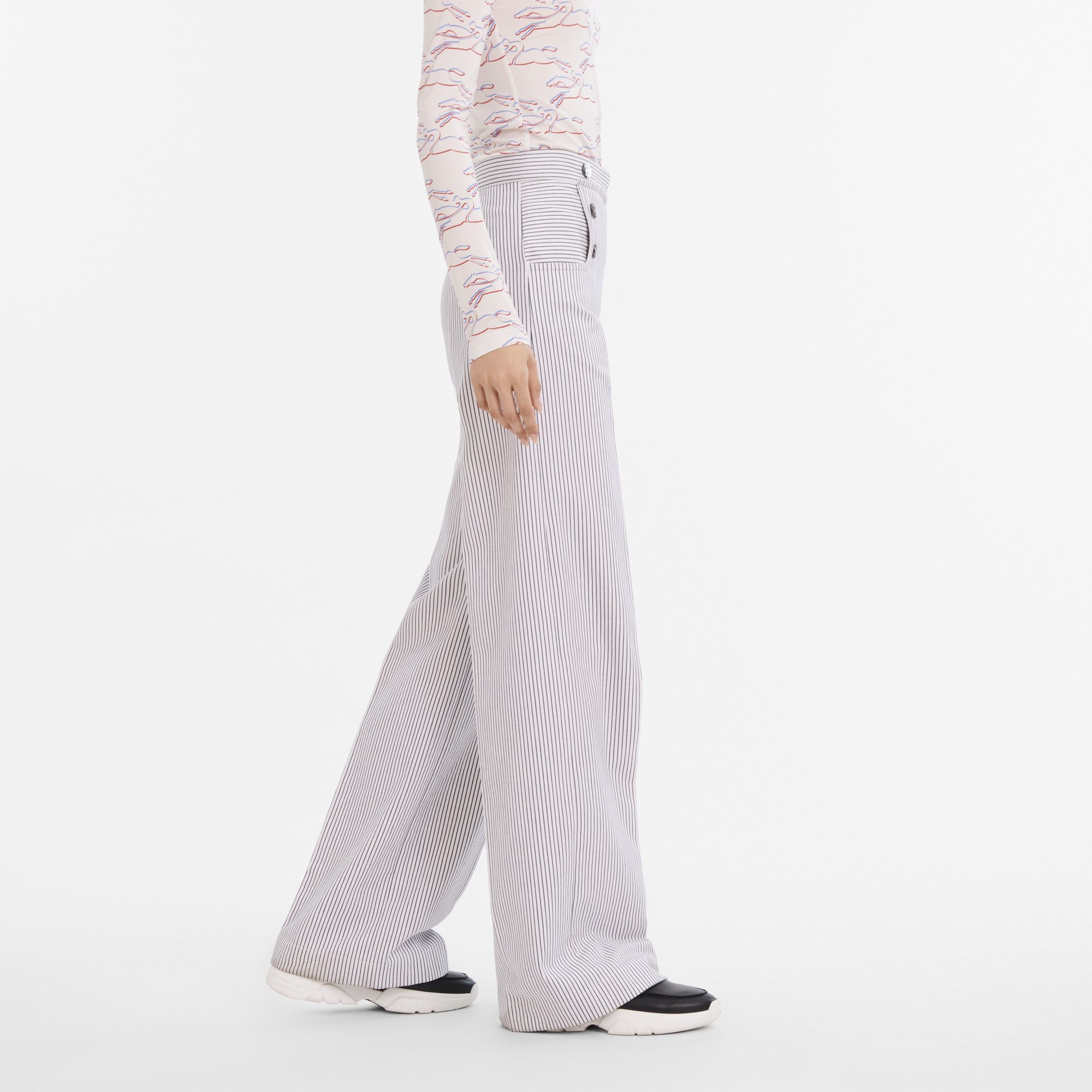 Fall-Winter 2023 Collection Trousers Navy - OTHER - 3