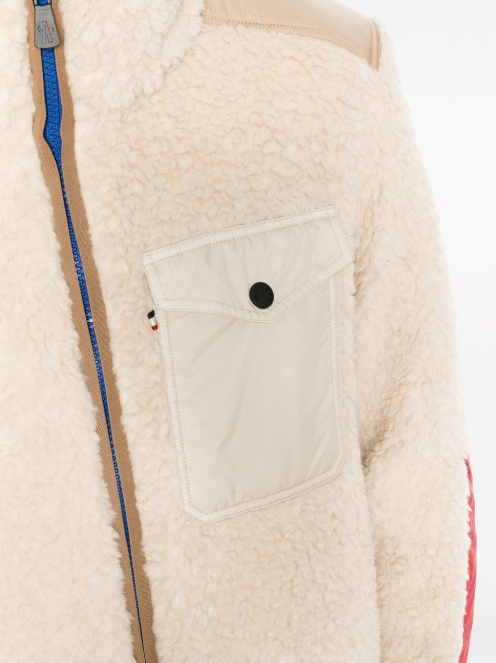 Plattiers fleece bomber jacket - 5