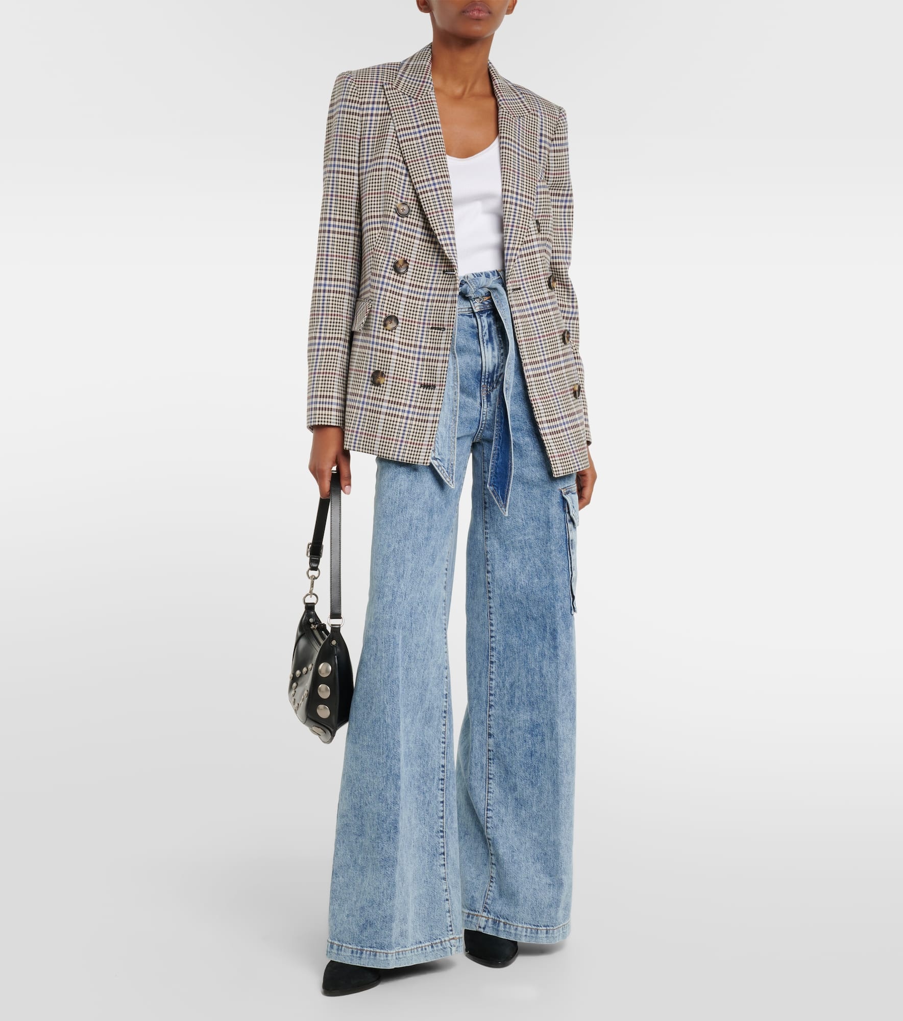 Belisa high-rise cargo jeans - 2