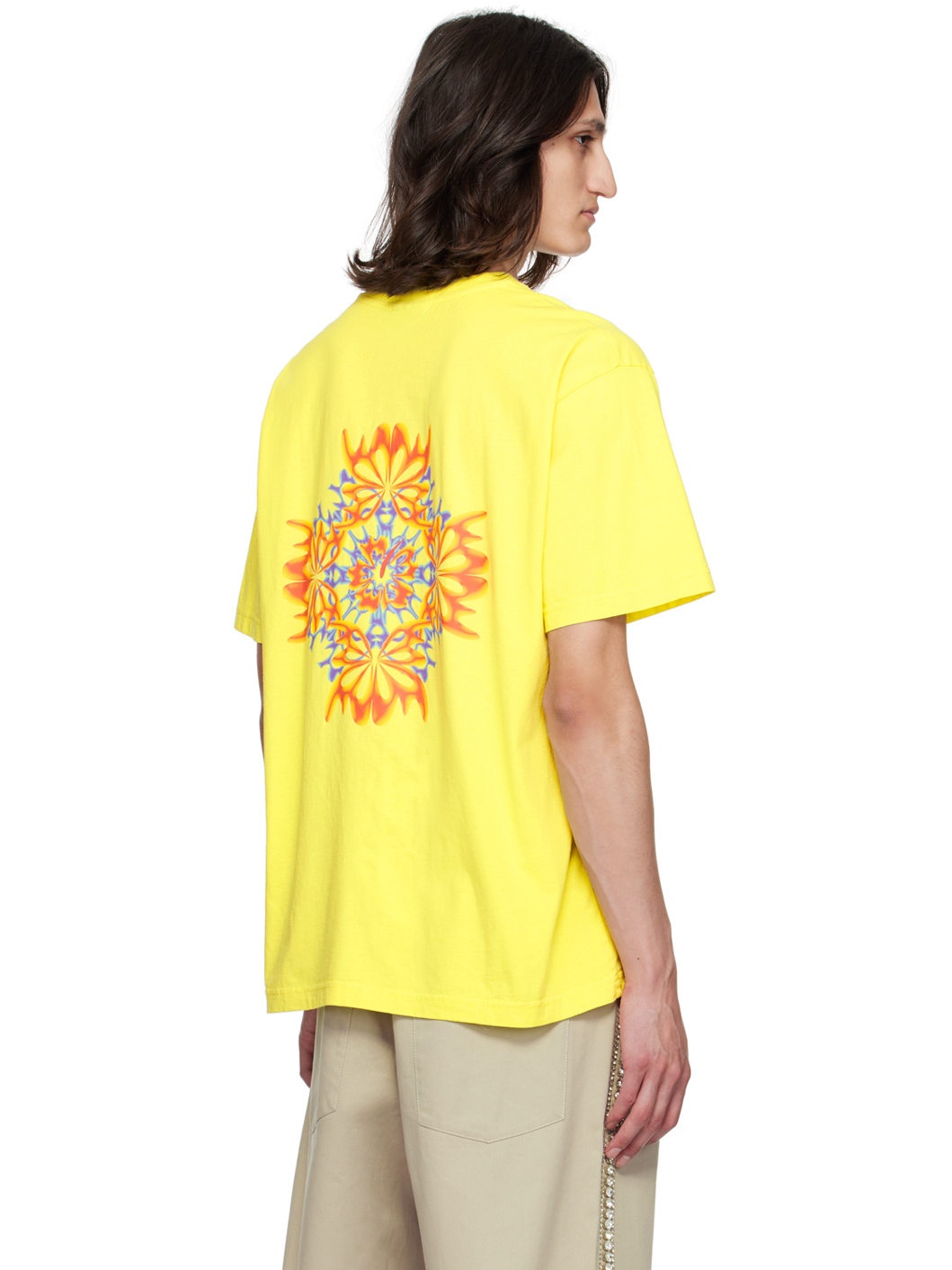 Yellow Mandala T-Shirt - 3