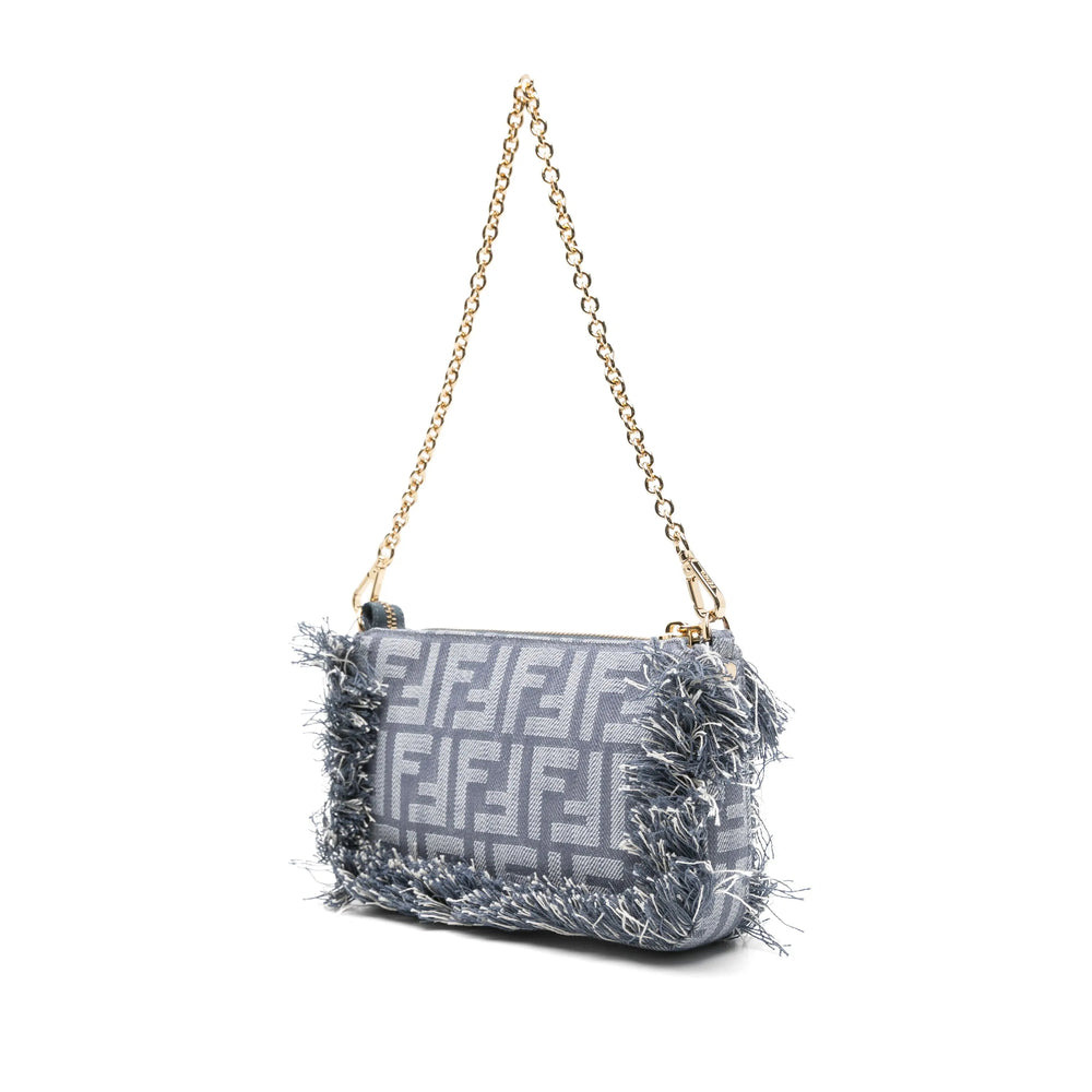 Fendi Blue Shoulder Bags Women - 3